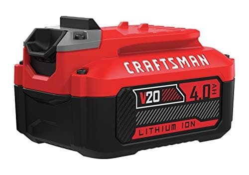 CRAFTSMAN V20 Lithium Ion Battery, 4.0-Amp Hour (CMCB204) $35.1