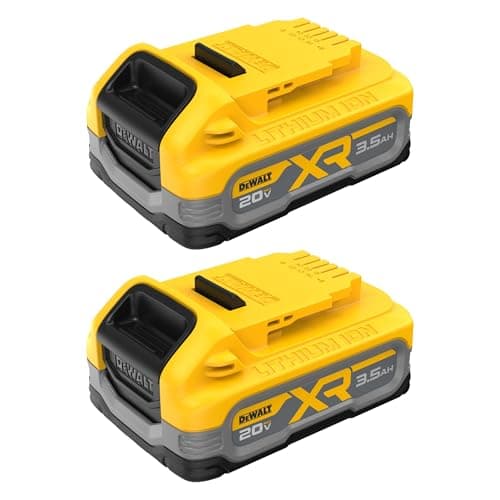 $134 | 2-Pack DeWALT 20V MAX XR POWERSTACK 3.5Ah Battery Kit at Amazon