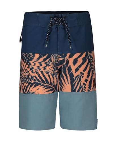 Billabong Boys' Performance Stretch Pro Boardshorts with UPF 50+ Sun Protection, Quick Dry Bathing Suit, Washed Blue Tribong, 24/8