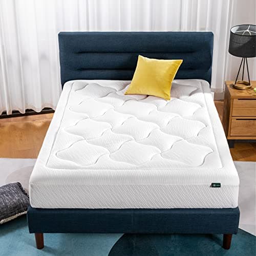 ZINUS 10 Inch Cloud Memory Foa..., CertiPUR-US Certified, White