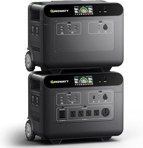 GROWATT HELIOS 3600 Portable P...r Outages, and Outdoor Camping