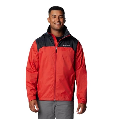 Columbia Men's Glennaker Lake ... Jacket, Sail Red/Black, Large