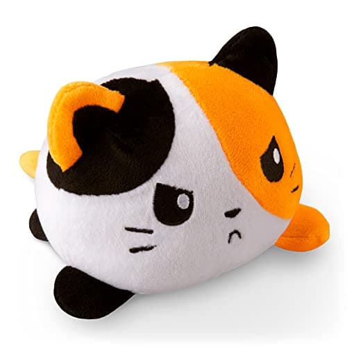 4" TeeTurtle Reversible Cat Plushie Calico Two-Sided Flip Plush Toy $6 + Free Shipping w/ Prime or on $35+