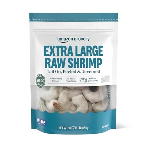 Amazon Grocery, Extra Large Ra...eled & Deveined, 16 Oz, Frozen