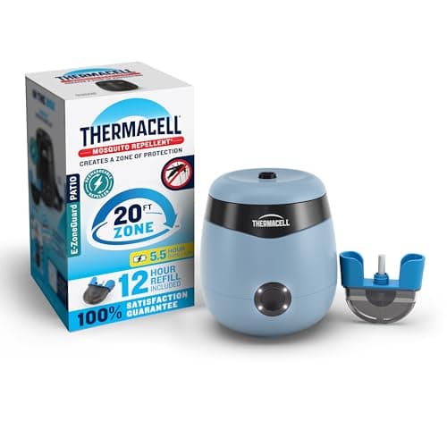 Thermacell E-ZoneGuard Rechargeable Mosquito Repeller w/ 5.5-Hr Battery +12-Hr Refill (Blue) $18.95 w/ S&S + Free Shipping w/ Prime or on $35+