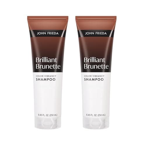 John Frieda Brilliant Brunette...cy Shampoo, 8.45 fl oz, 2 Pack