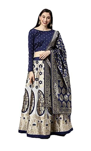 Parvdi Indian Style lehenga choli for women Wedding Party Wear Dress fully stitched