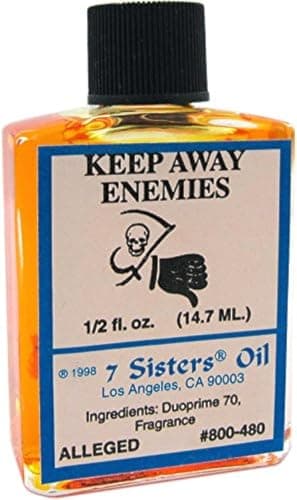 INDIO 7 Sisters of New Orleans Perfumed Anointing Oil - Keep Away Enemies 1/2oz
