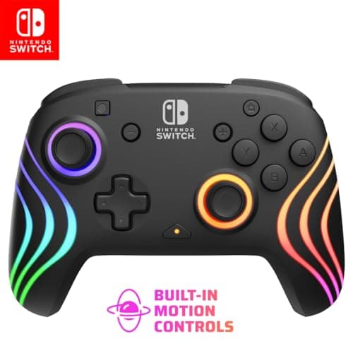 PDP Afterglow Wave Wireless RGB Pro Controller for Nintendo Switch from $39 + Free S&H