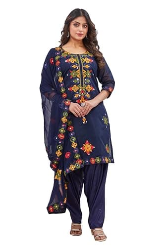 Lady Dwiza Ready to Wear Designer Indian Pakistani Ethnic Punjabi Salwar Kameez Dupatta Patiala Suit Set for Women