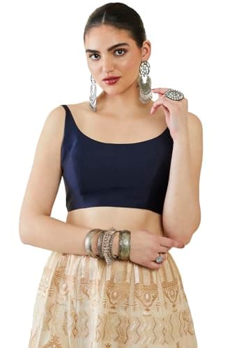 Womens Traditional Indian Style Blouse Designer Readymade Saree Blouse