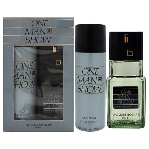 Jacques Bogart One Man Show fo...oz EDT Spray, 6.6oz Body Spray