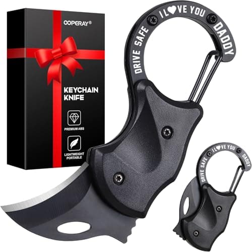 Fathers Day Dad Gifts, EDC Box Cutter Knife $3 @ Amazon