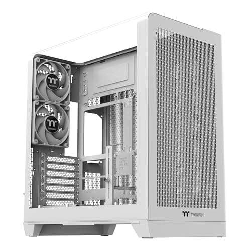 $94.99* | Thermaltake View 390 Air Mid Tower PC Case w/ 2x Fans (Black or White) at Amazon