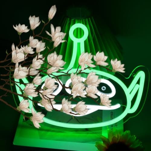 ASDGGBL Three-Eyed Neon Aliens Sign Story Aliens Neon Sign Fun Wall Decor for Bedroom or Play Room Bedroom Decor Acrylic Neon Light Birthday Gifts for Fans