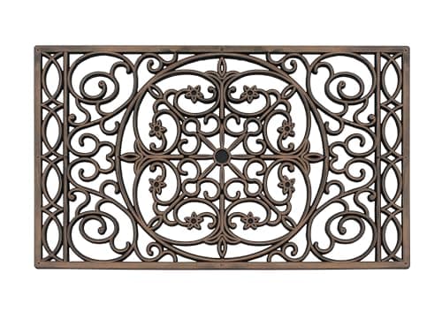 A1 Home Collections Rubber Wel...Entrymat, 18"x30" Elegant Star