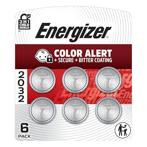 6-Pk Energizer CR2032 3V Lithium Coin Batteries $4.40 w/ S&S