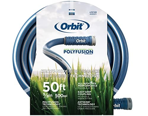 Orbit Orbit 50 ft x 5/8-in Polyfusion Garden Hose (Blue) $15.99 + Free Shipping w/ Prime or on $35+
