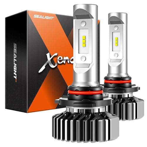 SEALIGHT 9006 HB4 Light Bulbs,...Bulbs, Canbus Ready, Pack of 2