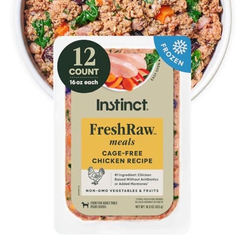 Instinct FreshRaw Meals, Natur...e Chicken, 16 oz. (Pack of 12)