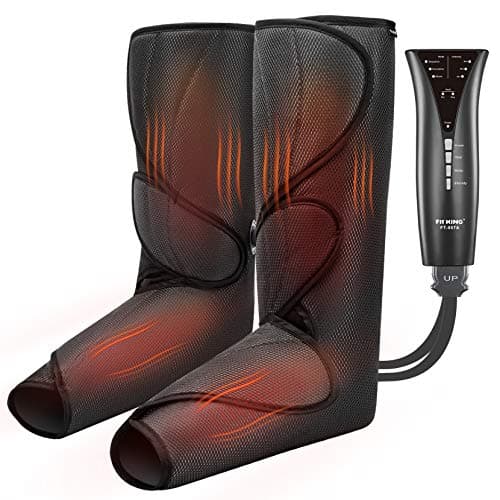 Prime Members: FIT KING Air Compression Leg & Foot Massager w/ Heat for Circulation & Pain Relief $44.99 + Free Shipping