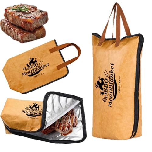 PEJATTN BBQ Blanket for Resting Meat, 21" Insulated Meat Resting Bag
