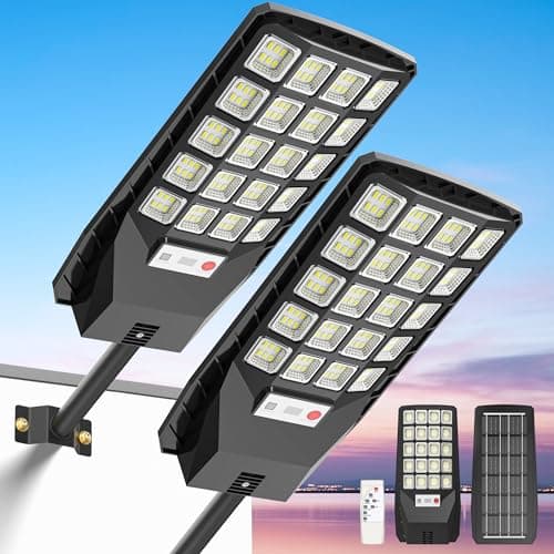 Okpro 320° Outdoor Solar Lights 2-Pack for $25 w/ Prime + free shipping w/ Prime