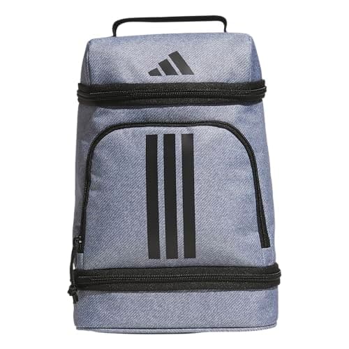 6-L adidas Excelerator Insulated Lunch Bag Lunchbox (Twill Grey/Black) $12.45