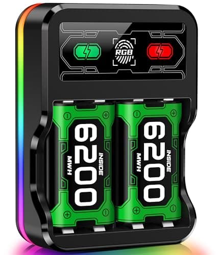 Mocagen 2-Pack 6200mWh Rechargeable Battery Pack for Xbox Series X/S & Xbox One Controllers $9.99 + Free Shipping w/ Prime or on $35+