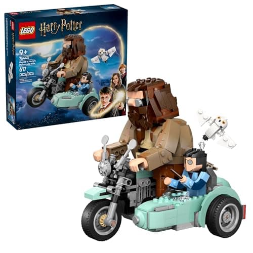 617-Piece LEGO Harry Potter Hagrid & Harry's Motorcycle Ride Building Set $39.99 + Free Shipping