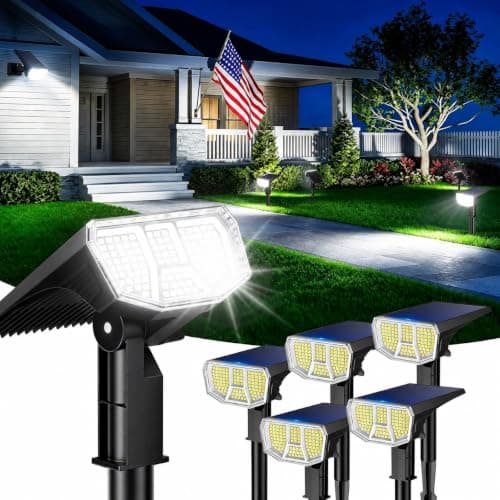 Prime Members: 6-Pk LETMY Outdoor Solar LED Stake Spot Lights $19.50 + Free S&H