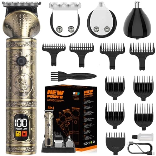 Men’s Cordless Professional Hair Clippers Set Only $12.99 on Amazon (Reg. $26)