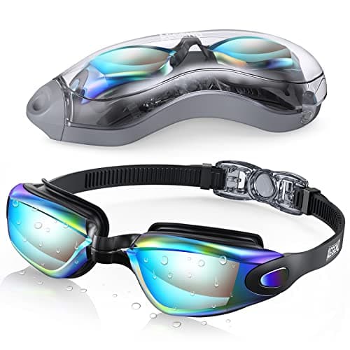 Aegend Men's or Women's Swim Goggles (Aqua) $4
