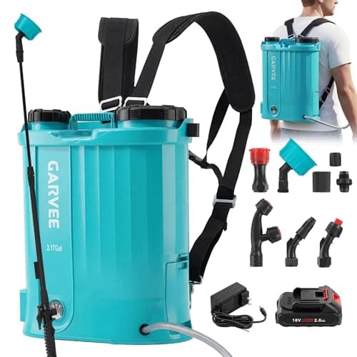 Garvee 3.17-Gallon Battery Powered Backpack Sprayer for $32 + free shipping w/ Prime