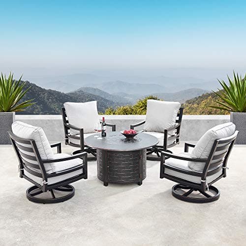 Oakland Living Aluminum 44 in....e Beads, Lid and Fabric Covers