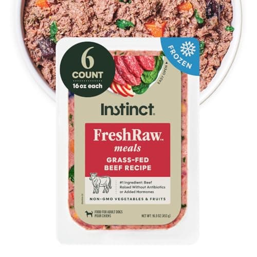 Instinct FreshRaw Meals, Natur...s-Fed Beef, 16 oz. (Pack of 6)