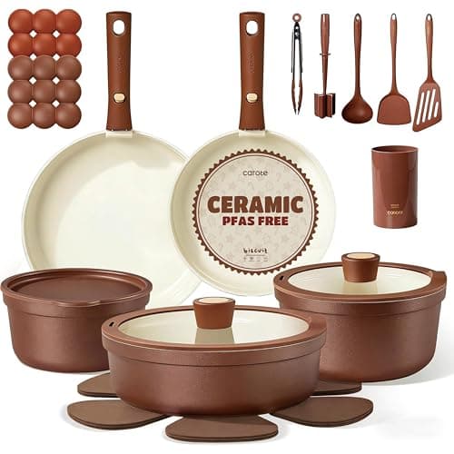 Carote 22-Piece Cookware Set Only $39.99 Shipped on Amazon (Reg. $90)