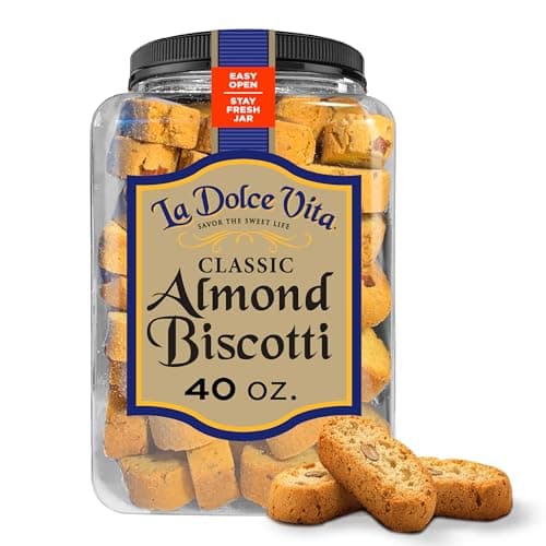 Select Accounts: 40-Oz La Dolce Vita Classic Almond Biscotti Cookies $10.05 w/ S&S