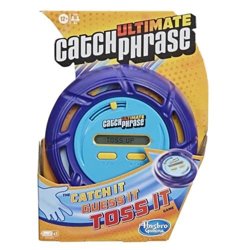 Hasbro Gaming Ultimate Catch Phrase Electronic Party Game for Ages 12 and Up, Blue