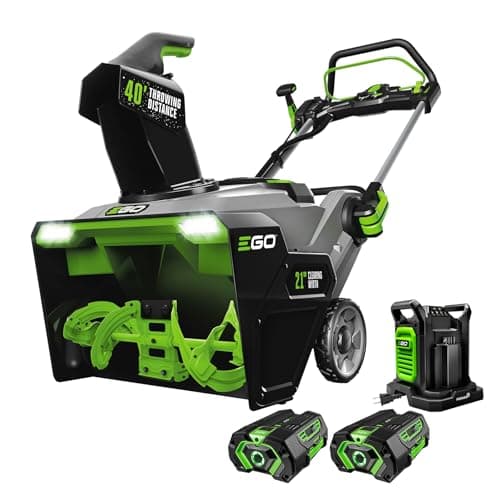 $524* | EGO Power+ 21" 56V Cordless Snow Blower w/ 2x 5.0Ah Batteries & Dual Port Charger at Amazon