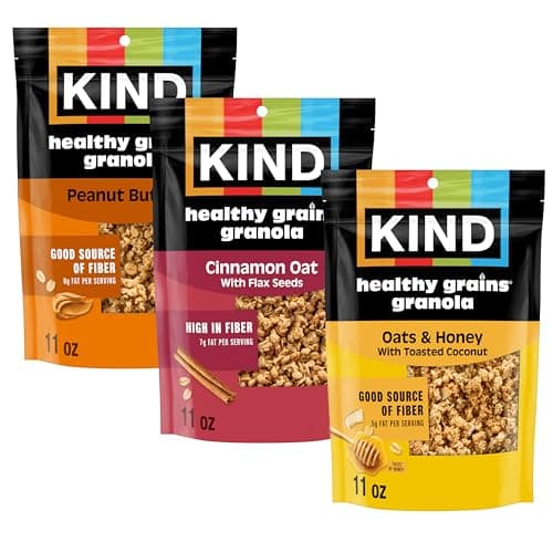 Select Accts: 3-Pk 11-Oz KIND Healthy Grains Granola Variety Pack $7.65 w/ S&S
