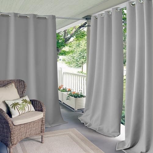 Elrene Home Fashions Connor In...ow Curtain, 52" x 84" (1, Gray