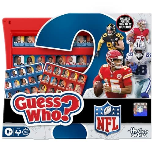 Guess Who? NFL Edition Board G...rs | 15 Mins. | Football Games