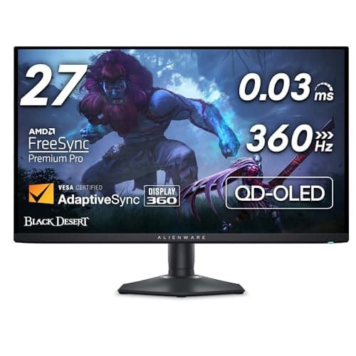 27" Alienware AW2725DF QD-OLED 1440p 360hz Monitor (Amazon Resale - Like New Condition)
