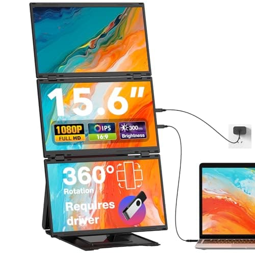 Quad 15.6" Laptop Screen Extender for $230 + free shipping