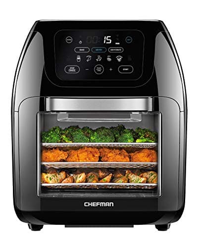 $60.99* | 10-Quart Chefman 17-Presets Multifunctional Digital Air Fryer (Rotisserie, Dehydrator, Convection Oven) at Amazon