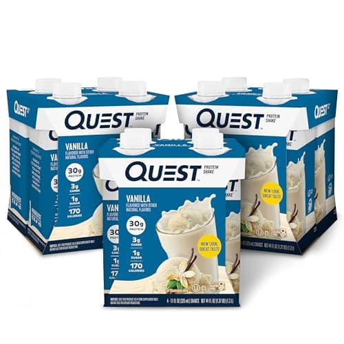 Select Accounts: 12-Pack 11-Ounce Quest Nutrition Vanilla Ready to Drink Protein Shake w/ 30g Protein $16.07 w/ S&S + Free Shipping w/ Prime or on $35+