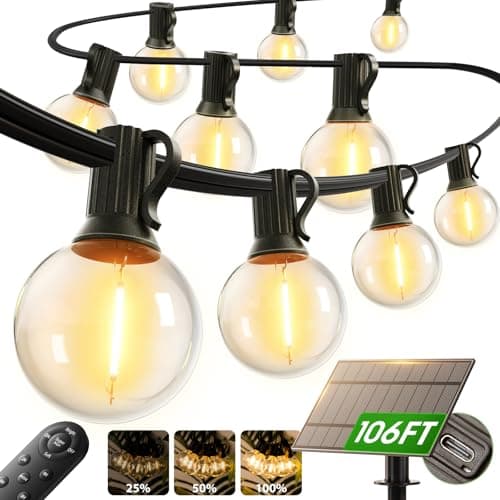 addlon 100' Outdoor Solar String Lights w/ Remote $22.20