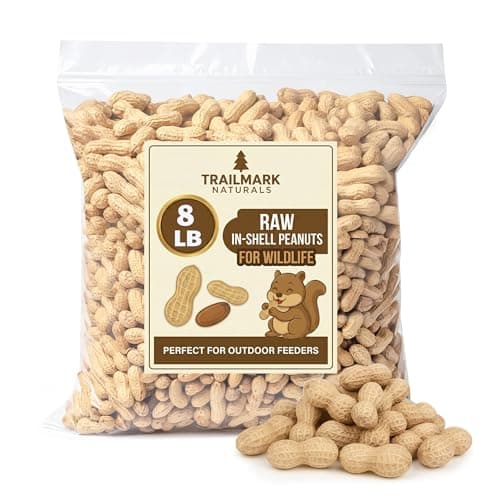 $12.00: Trailmark Naturals 8 LB Raw Peanuts For Birds and Wildlife