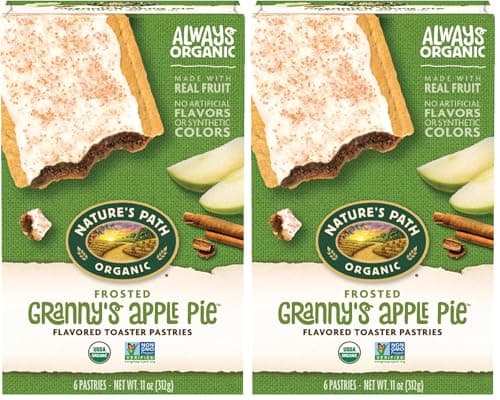 Nature's Path Organic Toaster ...Apple Pie, 6 Count (Pack of 2)